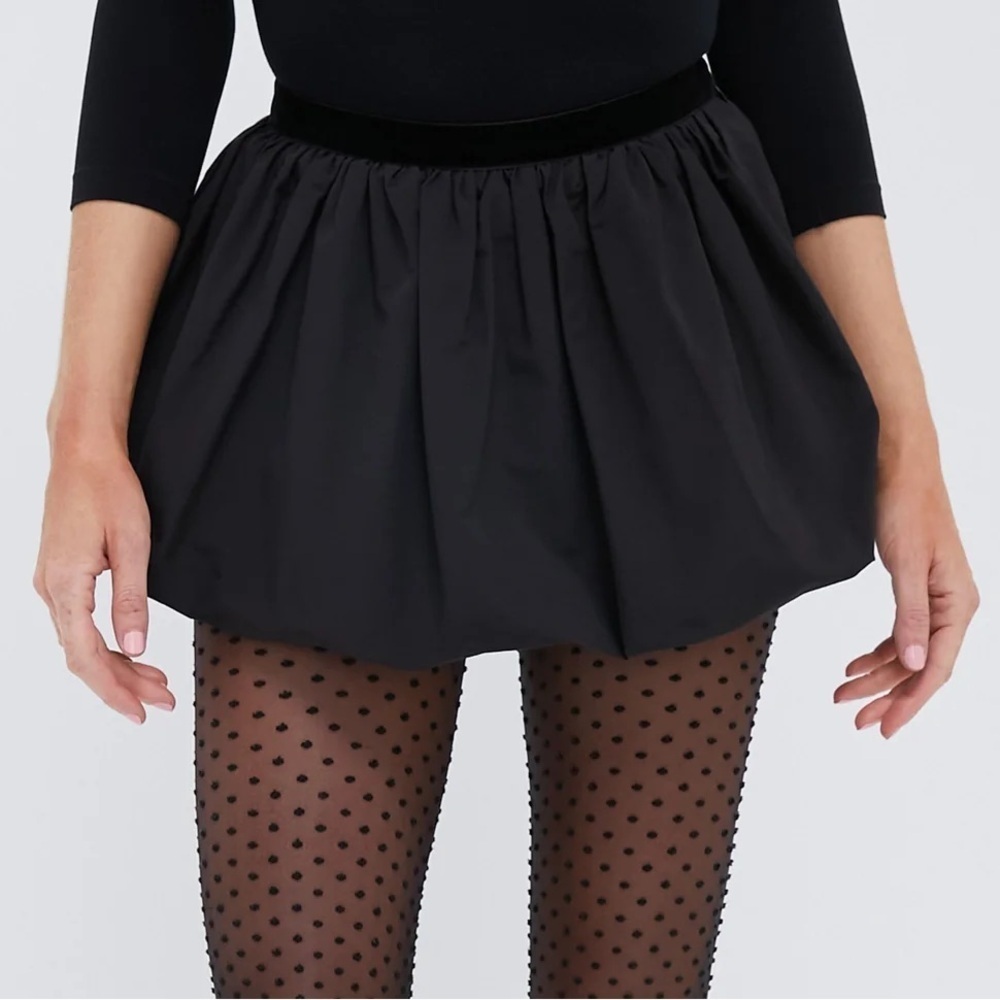 NWT Ciao Lucia Antonia Faille Mini Bubble Cotton Skirt Skort Revolve